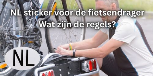 nl sticker fietsendrager